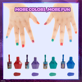 Townley Girl application on child hands showing easy-to-use brush and quick-dry polish for playtime