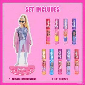 Townley Girl acrylic stand assembled holding glosses for tidy storage