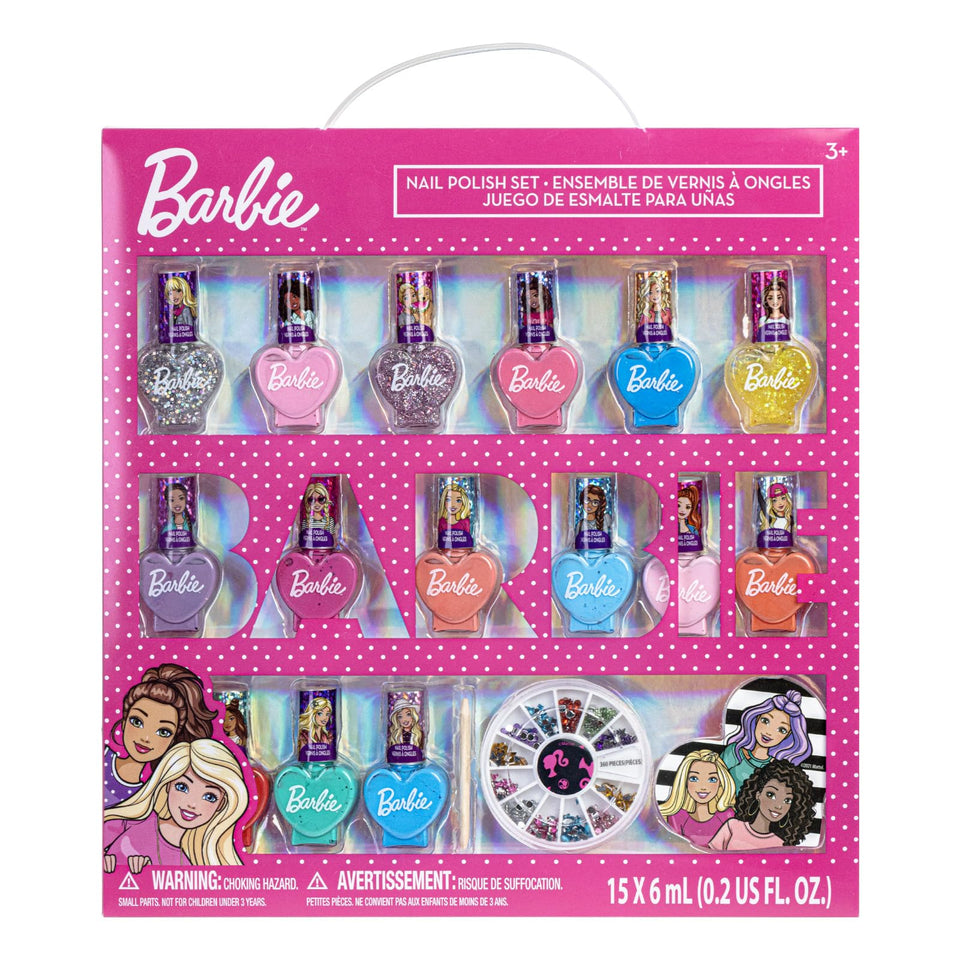 Townley Girl front packaging showing all kit contents and bright Barbie art