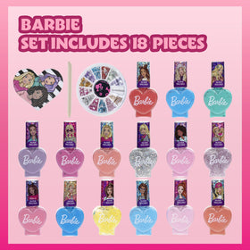 Townley Girl colorful polish bottles arrayed for easy selection and play