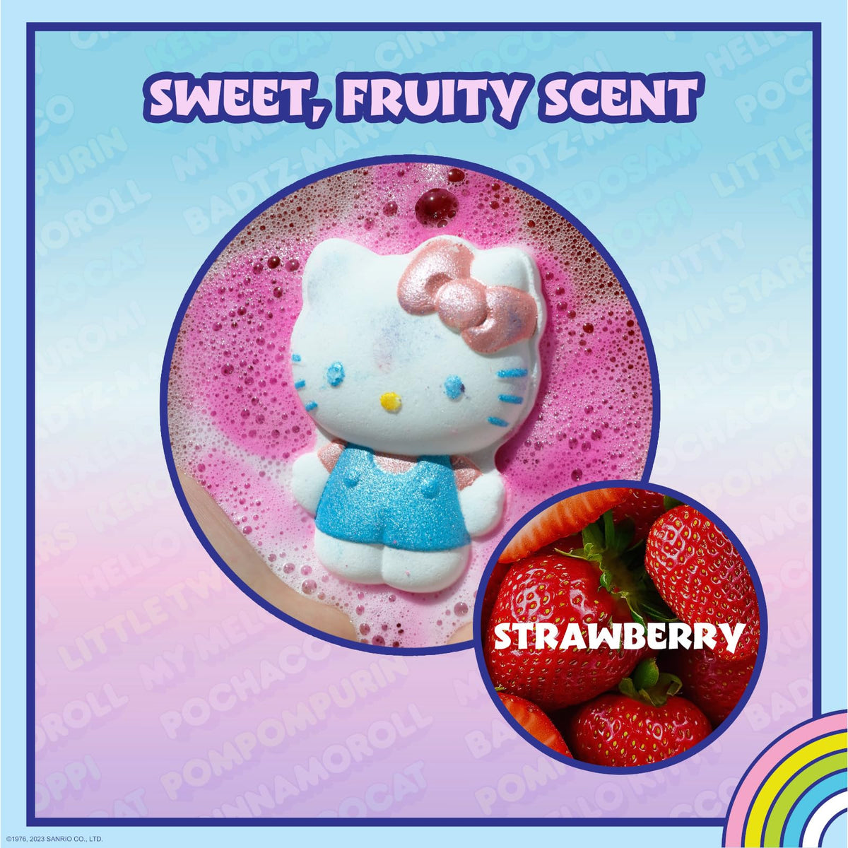 Townley Girl bath bomb fizzing in tub, entertaining sensory play