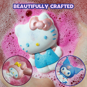 Townley Girl tub water showing vibrant color release, lively bath experience