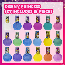 Townley Girl open kit layout with organized bottles and colors for quick selection