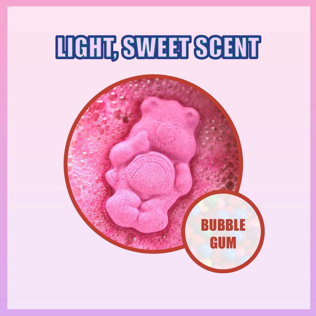 Townley Girl bath bomb fizzing in tub demonstrating bubbly sensory play