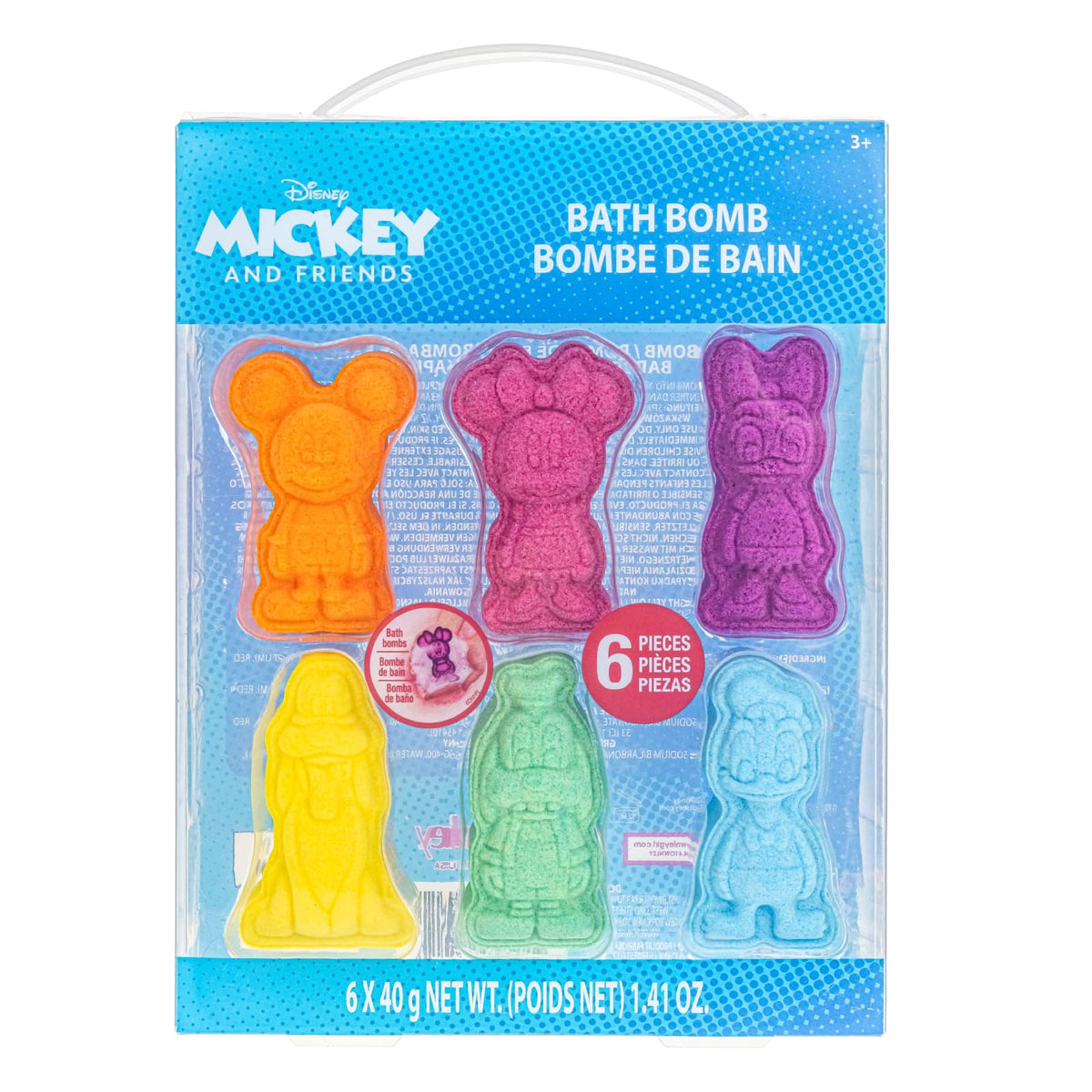Townley Girl front packaging showing colorful Mickey and friends, playful gift-ready appeal