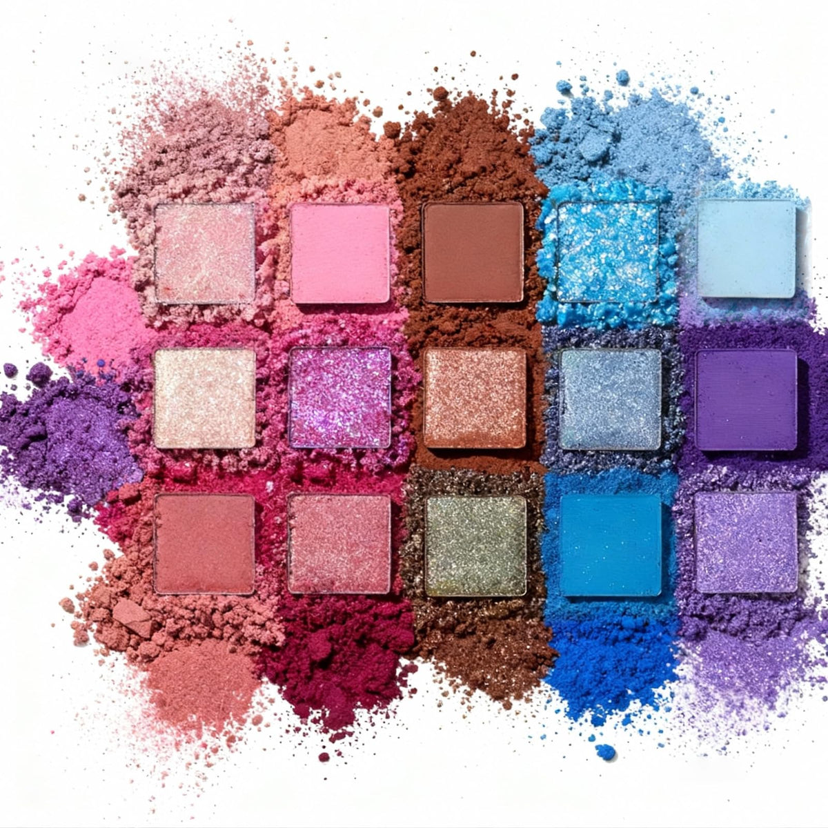 Townley Girl palette held in hand showing size and portability benefit
