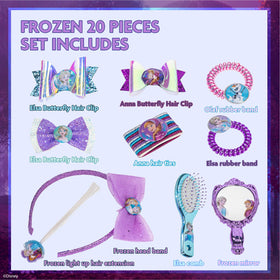 Townley Girl contents laid out displaying all accessories for styling variety