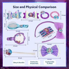 Townley Girl size comparison with hand showing child-friendly scale
