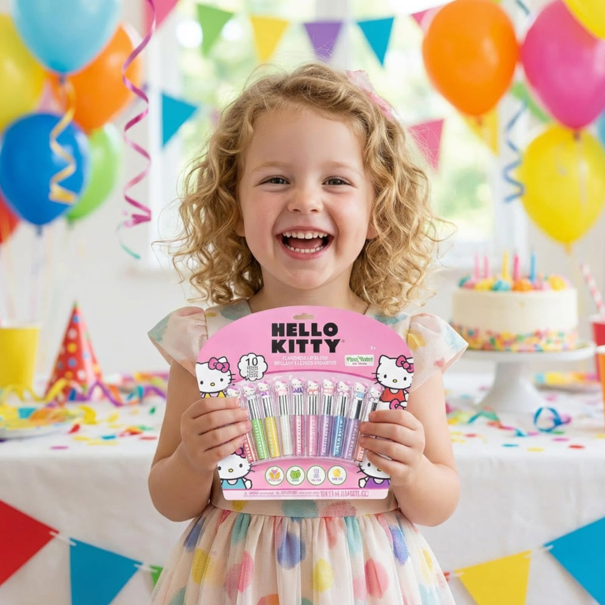Townley Girl back label close-up with ingredients list — plant-based ingredient visibility