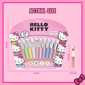 Townley Girl close-up of applicator wand and smooth gloss texture — gentle, moisturizing finish