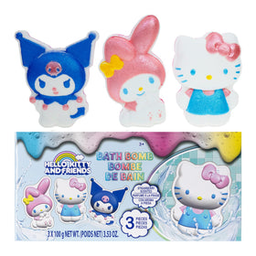 Townley Girl front packaging showing three colorful bath bombs, playful appeal