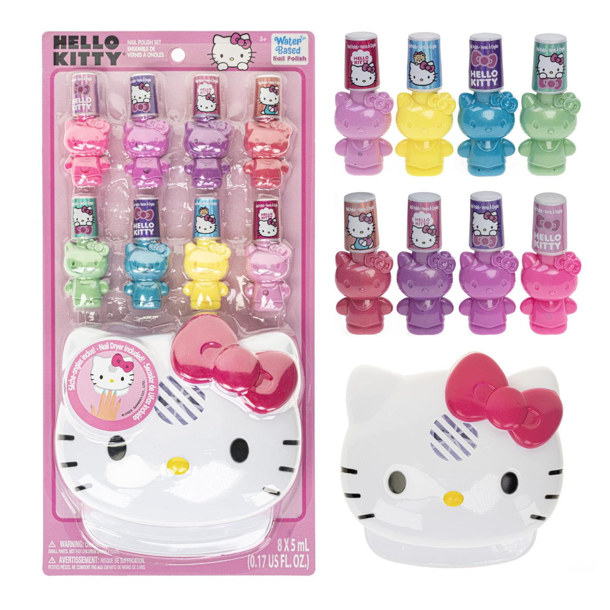 Townley Girl front packaging showing Hello Kitty and included items for fun play