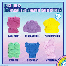 Townley Girl Hello Kitty molded bath bomb close-up highlighting cheerful detail