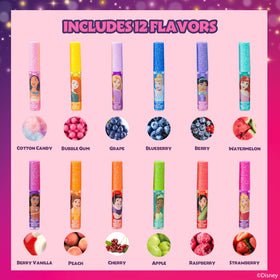 Townley Girl close-up of a lip gloss tube highlighting smooth applicator and artwork