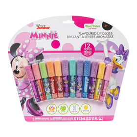 Townley Girl Minnie front packaging showing 12 tubes and colorful design for party-ready appeal