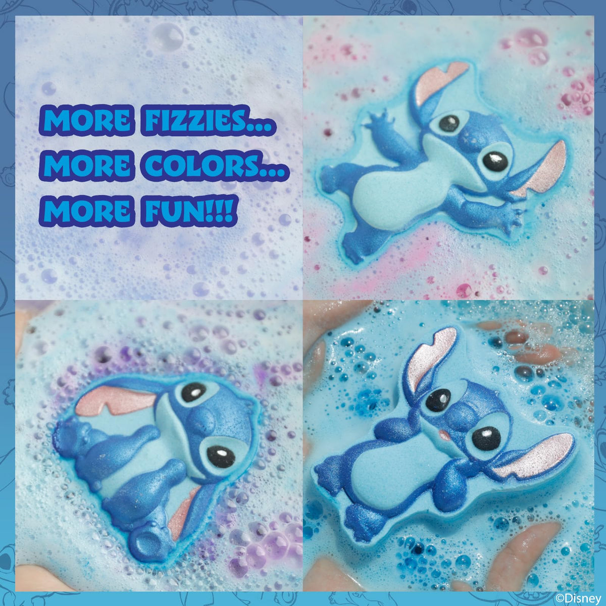 Townley Girl close-up of bath bomb texture, reveals smooth painted finish
