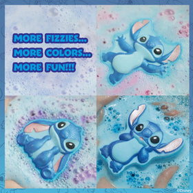 Townley Girl close-up of bath bomb texture, reveals smooth painted finish