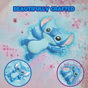 Townley Girl colorful tub water after fizzing, creates fun playful bath time