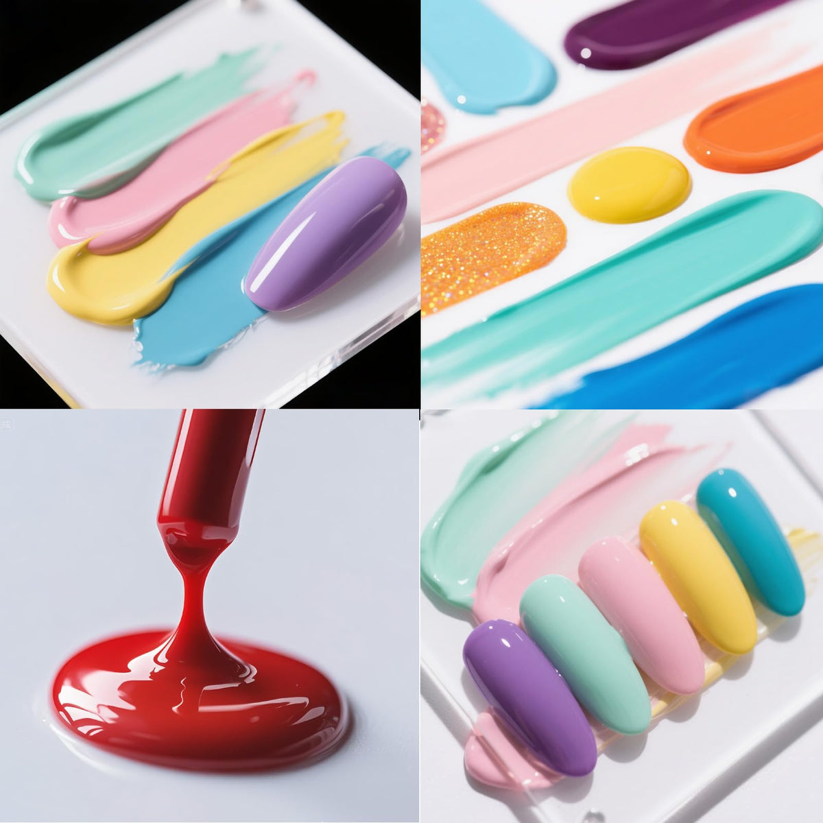 Townley Girl application on child nails demonstrating quick-dry, even coverage