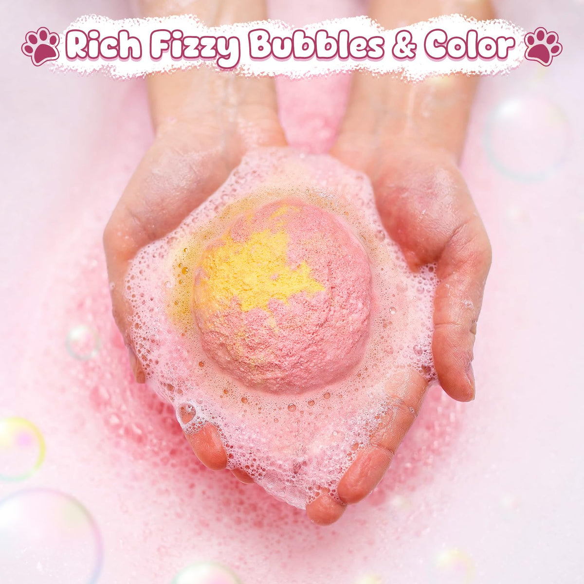 Toylink child playing with bath toys in tub, showing safer, fun bath time