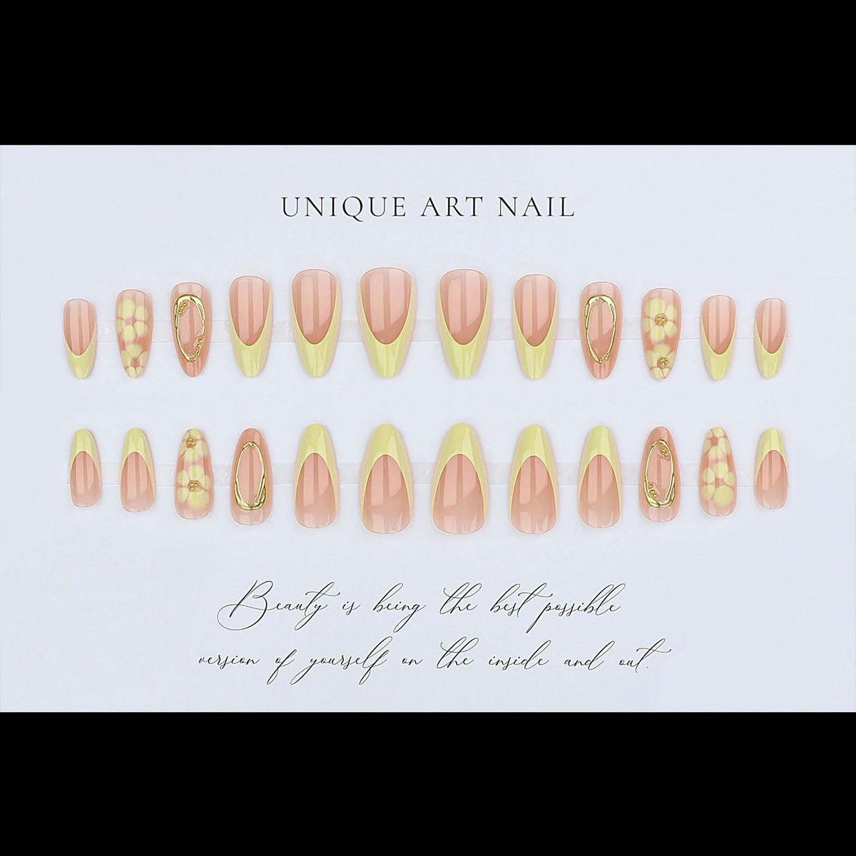 Toypoels kit contents showing nails, jelly stickers, file and wooden stick