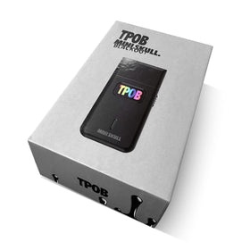 TPOB Mini Skull in travel case for organized, on-the-go grooming