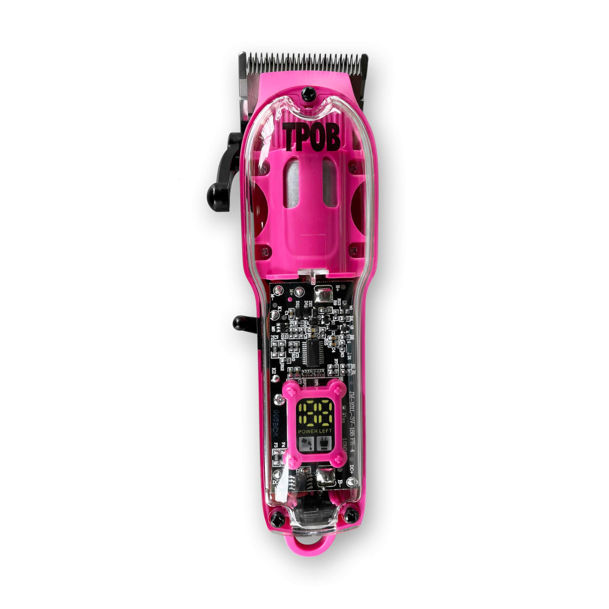 TPOB internal motor detail illustrating reliable 6800 rpm power and steady torque