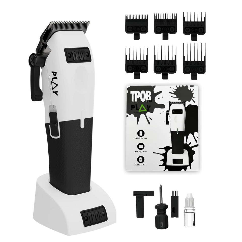 TPOB front view showing clipper design and easy reach benefit