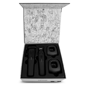 TPOB Play kit on charging base with guide combs for organized readiness