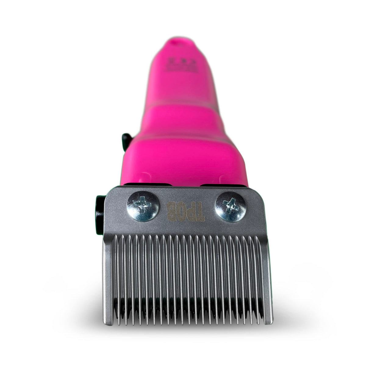 TPOB clipper in use by barber delivering controlled fade and finish