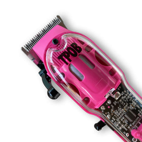 TPOB clipper side profile with five-position lever for precise fades