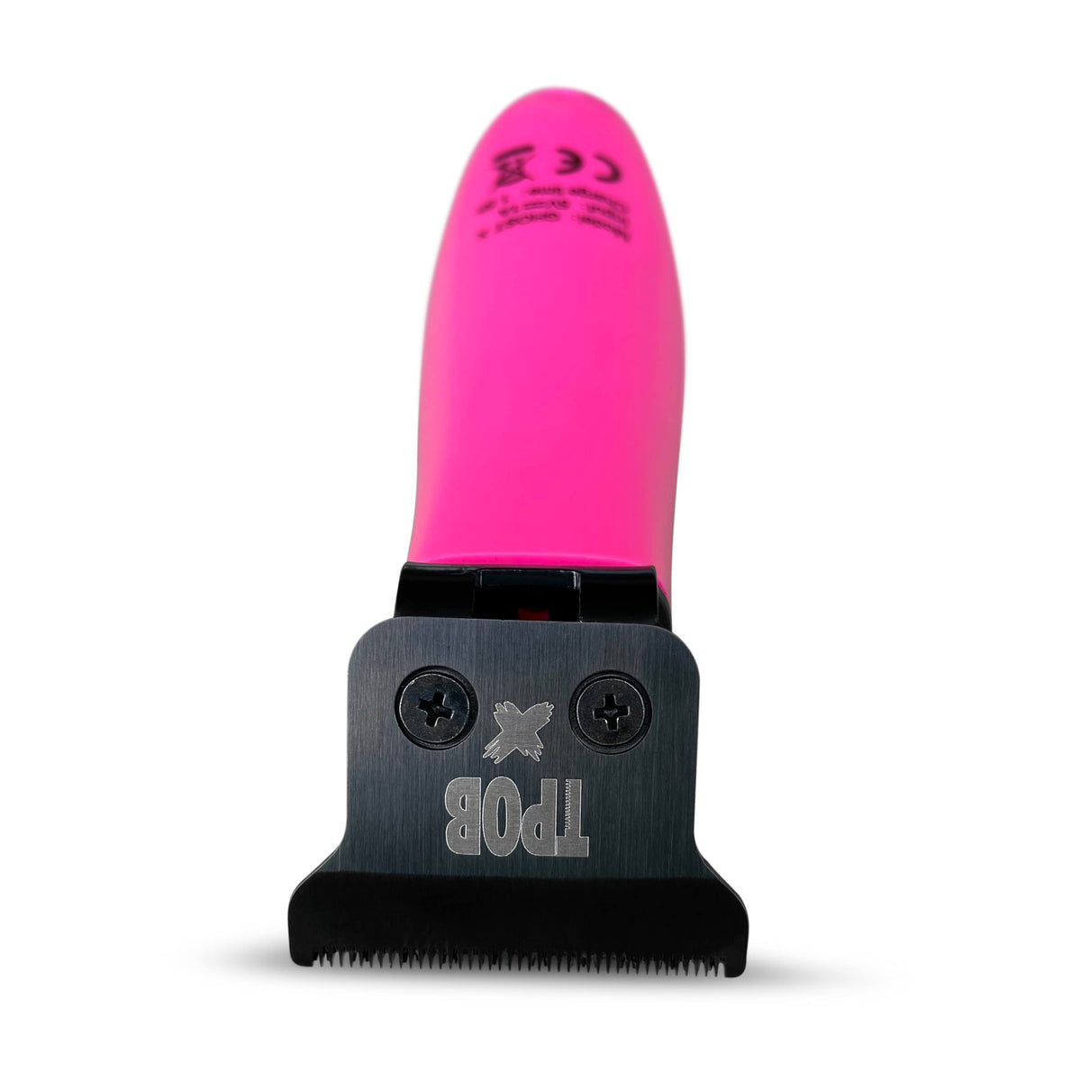 TPOB trimmer and shaver set arranged to show included tools for complete grooming
