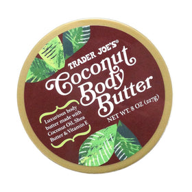 Trader Joe's open tub close-up showing creamy texture and nourishing sheen