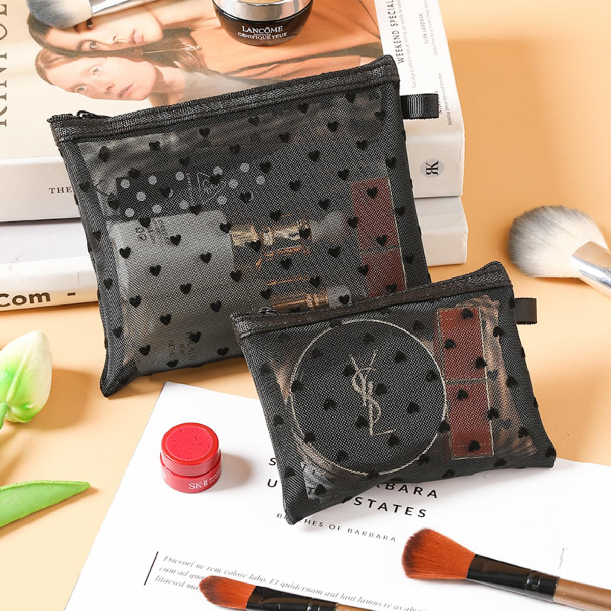TRAKWAN small pouch next to smartphone showing compact scale