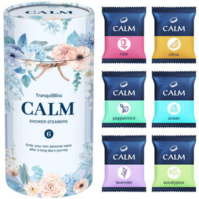 TranquilBliss front packaging showing six-count box and branding for easy gifting