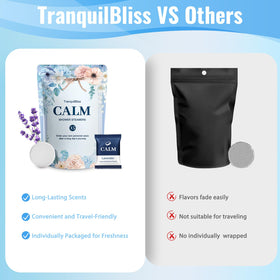 TranquilBliss steamers packed in a gift box showing portability benefit
