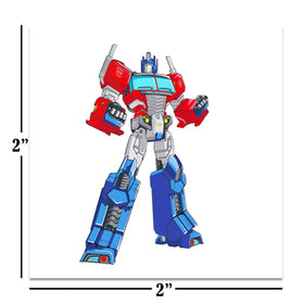 Transformers close-up shows tattoo print detail and color vibrancy for realistic designs