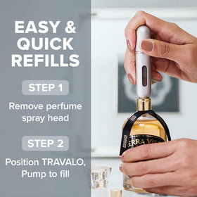 Travalo Classic HD inside a purse illustrating convenience for on-the-go use