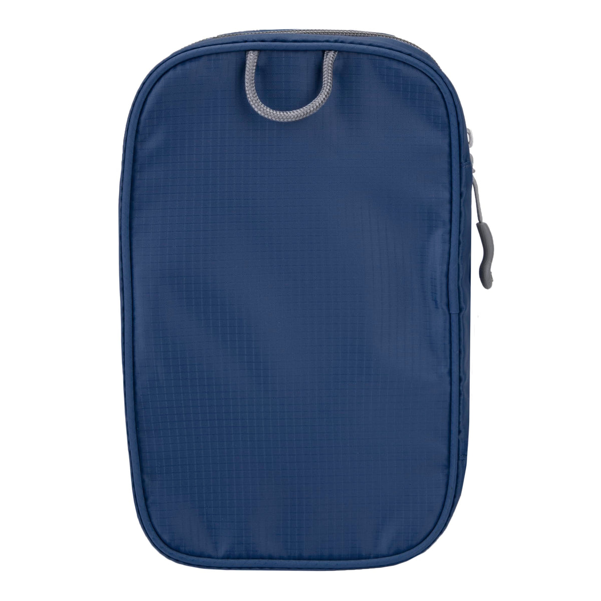 Travelon mesh pocket close-up revealing contents quickly and easily