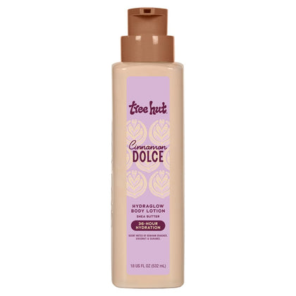 Tree Hut front bottle showing label and cozy fragrance benefits