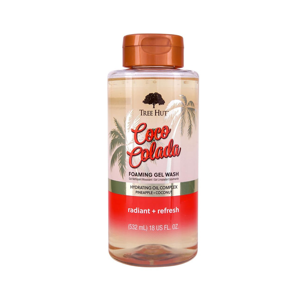 Tree Hut front packaging showing product and tropical scent benefit