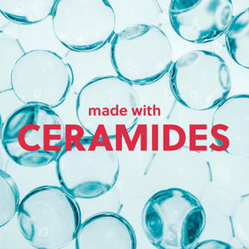 Tree Hut ingredients label showing ceramides and squalane benefits