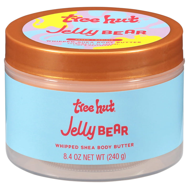 Tree Hut front packaging showing jar and label for clear product identification and appeal