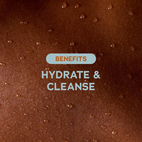 Tree Hut label close-up showing ingredient list and product benefits clearly