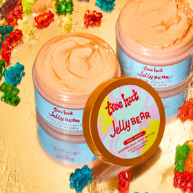 Tree Hut spoonful closeup highlighting fluffy butter texture and easy application benefit