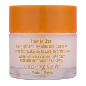 Tree Hut application showing balm sheen on lips for smooth, moisturized results