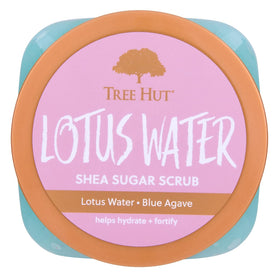 Tree Hut sugar scrub texture close-up showing creamy grains and hydration