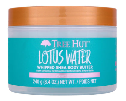 Tree Hut front jar view showing product branding and scent benefit