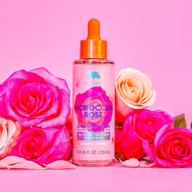 Tree Hut serum drop on skin showing lightweight texture and quick absorption