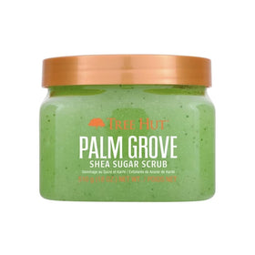 Tree Hut front jar showing Palm Grove label and 18 oz size for value